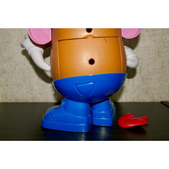 2010 Mattel Mr. Potato Head Complete With Hat, Glasses, And Mustache - Picture 6 of 6